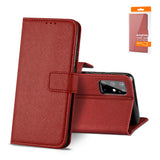 Reiko Samsung Galaxy S20 Plus 3-in-1 Wallet Case in Red | MaxStrata