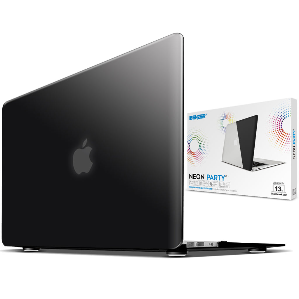Reiko Superior iBenzer Neon Party Macbook Pro 13 A1706 & A1708 Black Case Newest 2016-2018 Release