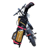 GolfEbikes Golf eBike with Bag Carrier Attachment - UL2849, Foldable & Comfortable Ride