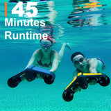 Geneinno S1 Plus Underwater Scooter, Dual Propellers with 2-Speeds