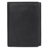 J. Buxton Dakota Three-Fold Leather Wallet with ID Window | MaxStrata®