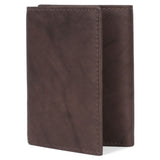 J. Buxton Dakota Three-Fold Leather Wallet with ID Window | MaxStrata®