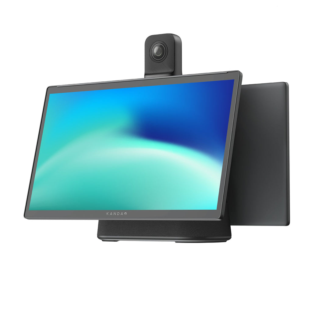 Kandao Meeting Ultra (MT1002) | 4K 360° AI Conference Camera with Dual Touchscreen Monitors & Built-In Android OS