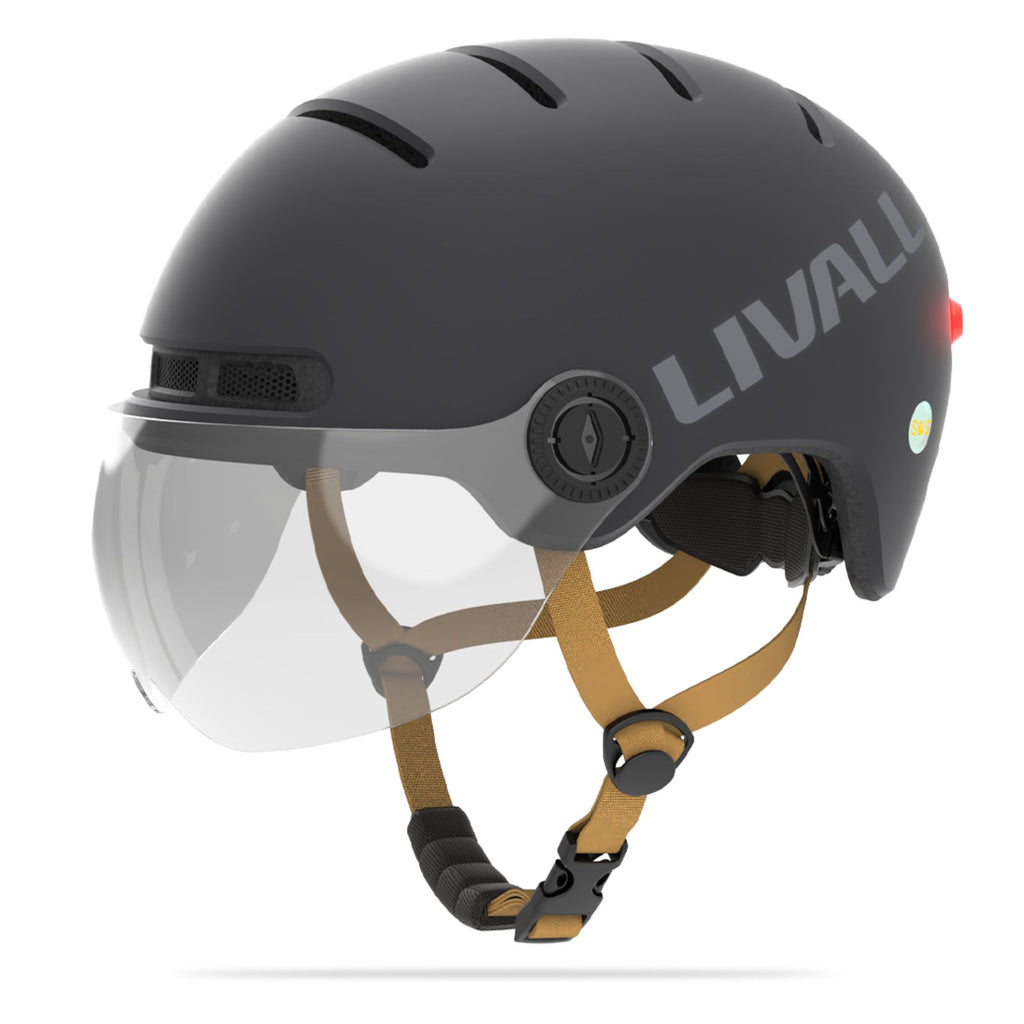 LIVALL L23 Cycling Smart Helmet with Removable Visor - Large (22.8- 24.4 in)