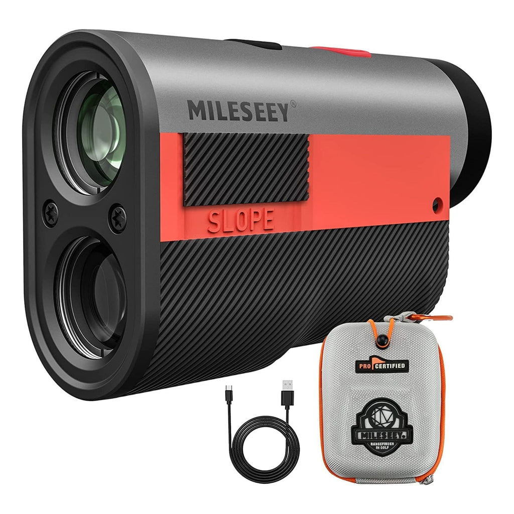 MiLESEEY GPF12 Magnetic Golf Range Finder with Flag Locking & Vibration Pulse Technology | MaxStrata®