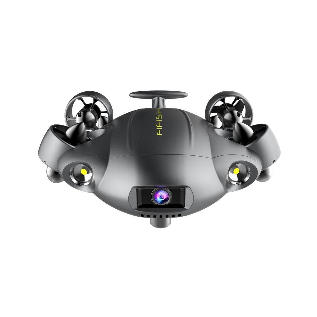 QYSEA FIFISH V6 Expert Underwater ROV Drone - MP200 Bundle | The OPSS Bundle with 100M Tether & Spool + Lightweight EPP Case