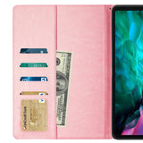 Reiko Leather Folio Cover Protective Case for 12.9" iPad Pro in Pink | MaxStrata