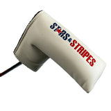 Northwestern Golf Stars & Stripes Putter –  35" | Milled Face Stainless Steel Putter with Oversized Grip Supporting Folds of Honor