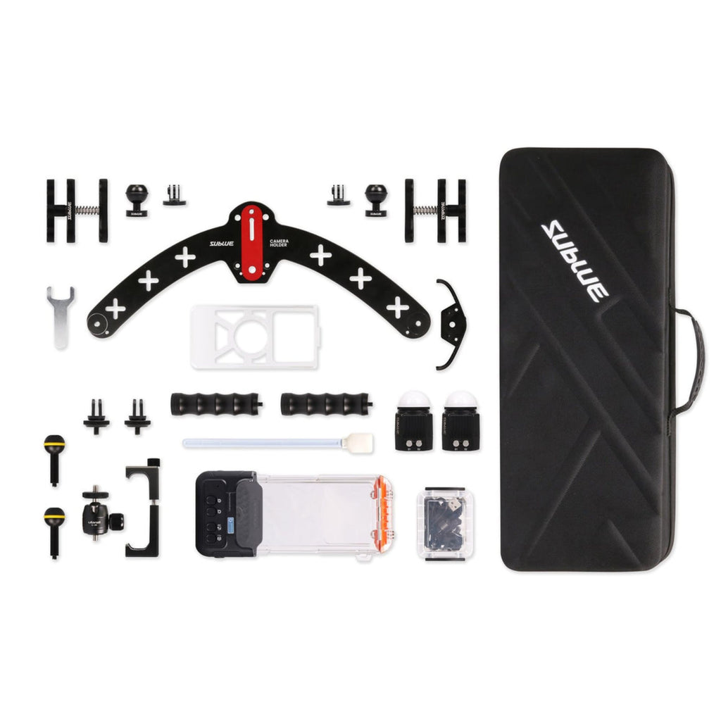 Sublue Navbow Accessory Kit | Includes 30 Accessories | Compatible with Sublue Navbow & Navbow+ Underwater Scooter