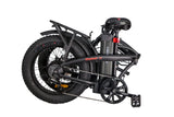 GlareWheel Rebel EB-RE Black Foldable Electric Bike - Up to 28MPH | MaxStrata®