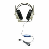 HamiltonBuhl Deluxe USB Headset with Gooseneck Microphone | MaxStrata®