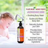 Natural Solution Himalayan Pink Salt Body Wash, For All Skin Types - Lavender Oil - 17 oz