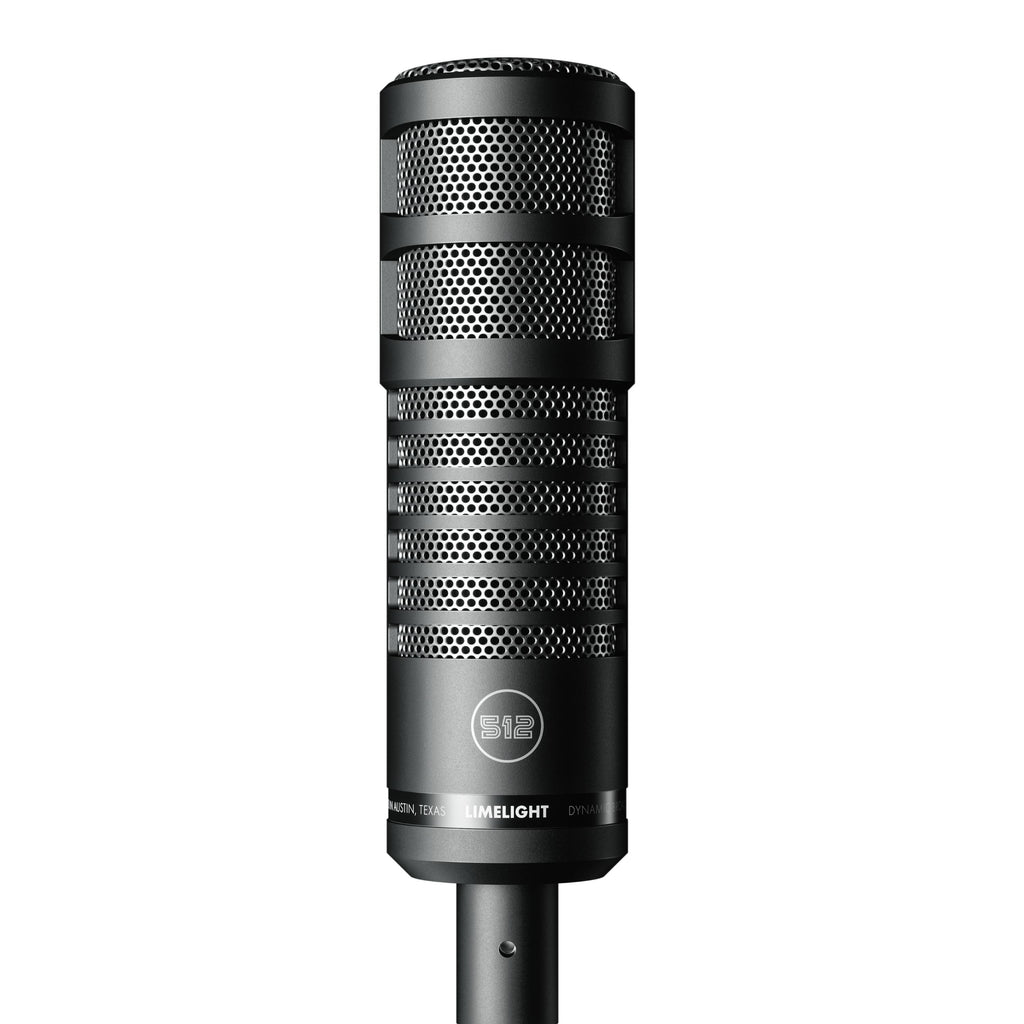 512 Audio Limelight - Dynamic Vocal XLR Microphone | Designed For Podcasting, Broadcasting, & Streaming