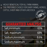 Himalayan Nature 100% Natural Solid Mineral Rock Horse Salt - Horse Nuggets,Super Food For Horse | 8 LBS | MaxStrata®