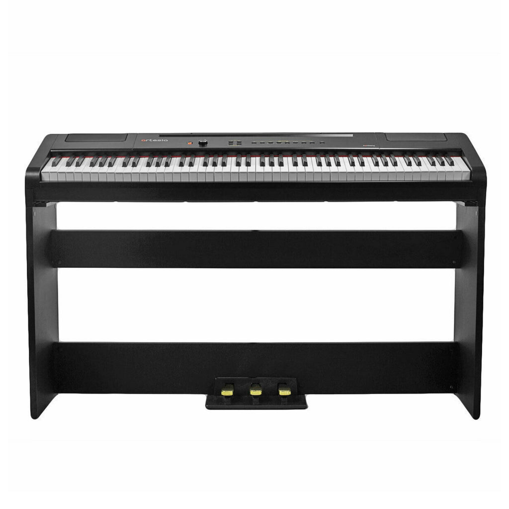 Artesia "Big Easy" 88-Key Harmony Studio Piano Bundle | Includes Piano, Sustain Pedal, Stand, Bench, Cover, Music Rack + Headphones