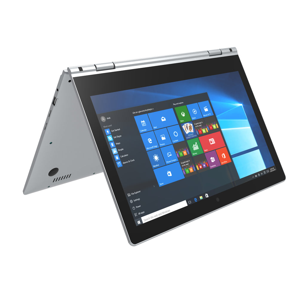 iView 4G LTE Classmate 141E3950 Convertible Laptop - 14.1” 360° Touch Screen, 1920 x 1080 IPS, Intel Quad Core 8GB/128GB Windows 10 Pro | MaxStrata®