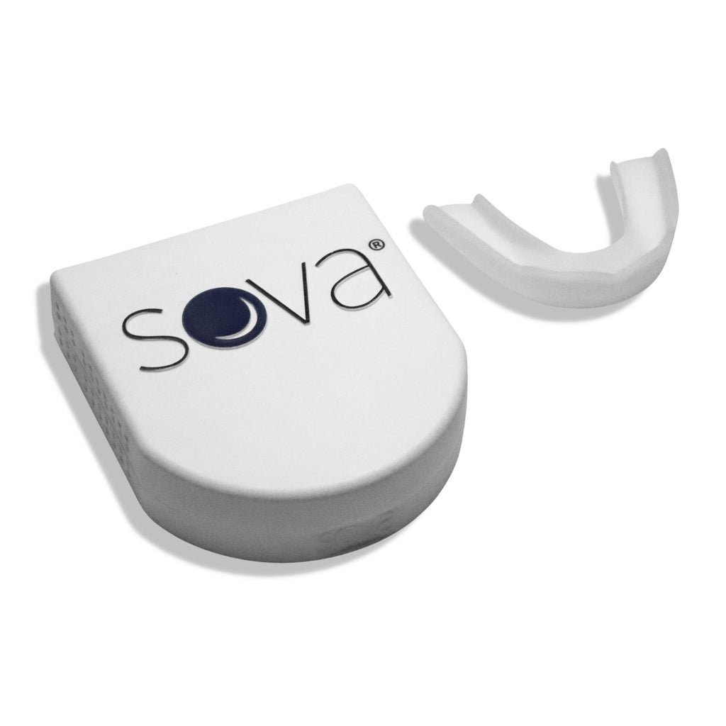 SOVA 3D Mouth Guard 1.6mm with Case | Custom-Fit Sleep Night Guard for Clenching and Grinding Teeth | MaxStrata®