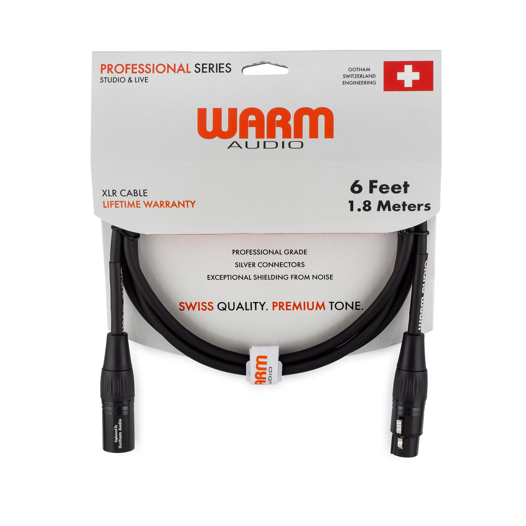 Warm Audio Pro Series XLR Female to XLR Male Microphone Cable - 6-foot