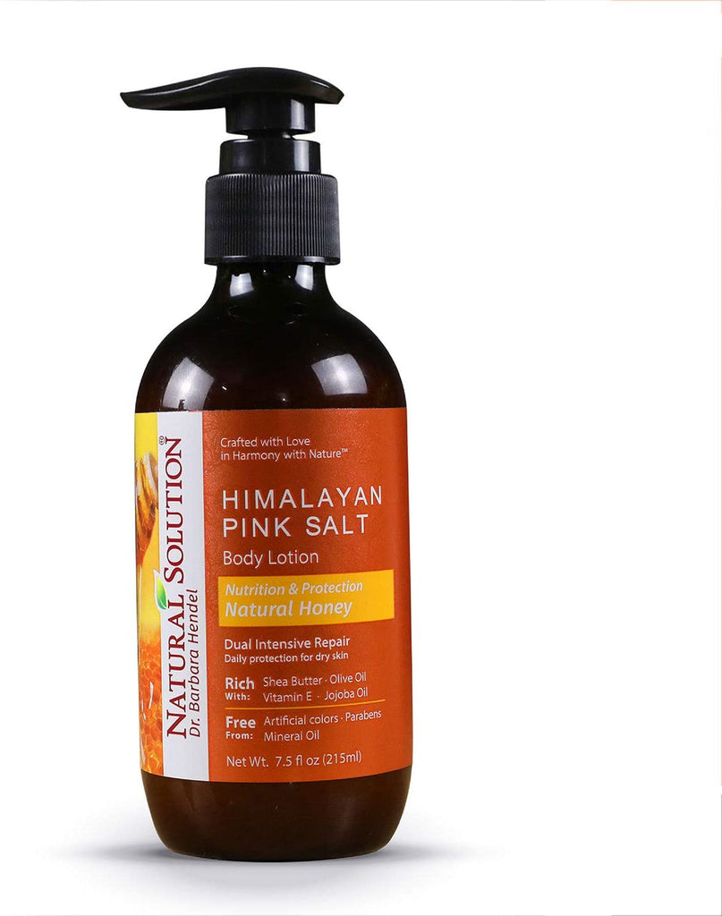 Natural Solution Himalayan Pink Salt Moisturizing Body Lotion with Natural Honey - 7.5 oz