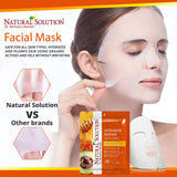 Natural Solution Himalayan Pink Salt Facial Masks - Honey & Avocado - 10PK | MaxStrata®