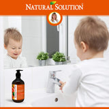 Natural Solution Himalayan Pink Salt Liquid Hand Soap - Blood Orange - 14 oz | MaxStrata®