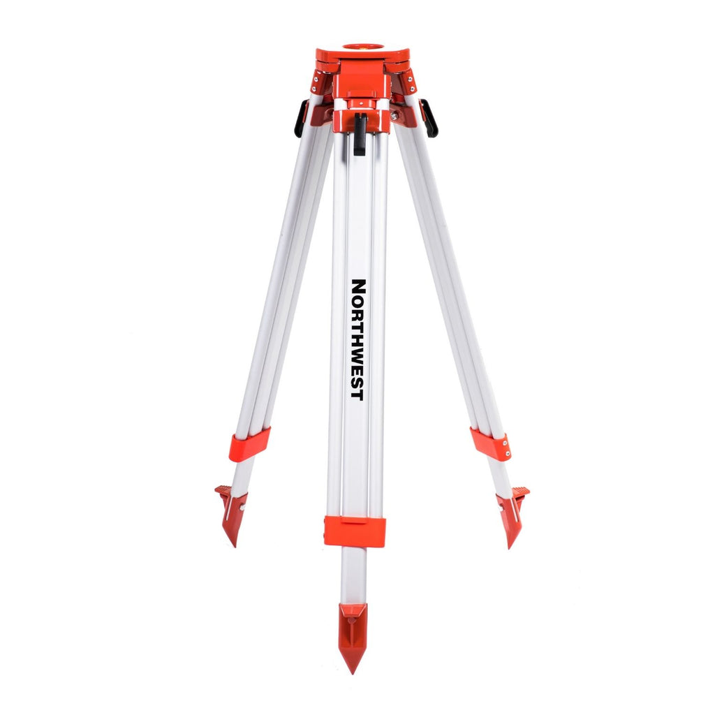 Northwest Instruments Contractor's Aluminum Flat Head Tripod, Quick Clamp (NAT83)
