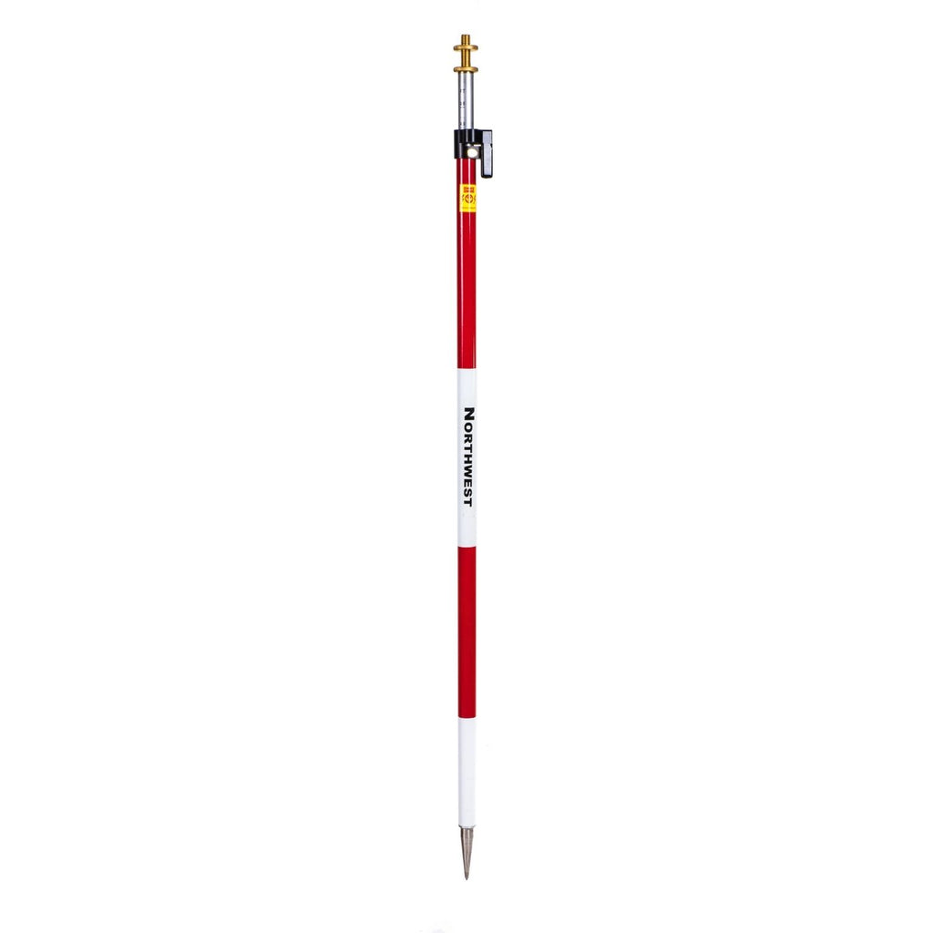 Northwest Instruments Aluminum Prism Pole, 2.5m, Compression Lock (NPP01)