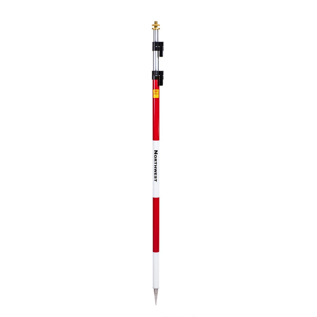 Northwest Instruments Aluminum Prism Pole, 3.6m, Compression Lock (NPP02)