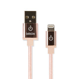 CableLinx Elite 8" Apple MFi Certified Lightning to USB-A Charge & Sync Braided Cable | MaxStrata®