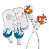 dekaSlides - Earbuds + 2 Pairs Graphics - Pizza Mouth & Winged Taco | MaxStrata