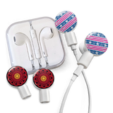 dekaSlides - Earbuds + 2 Pairs Graphics - Donut Bite & Geo Unicorn | MaxStrata