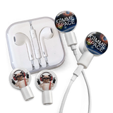 dekaSlides - Earbuds + 2 Pairs Graphics - Basketball & Soccer Ball | MaxStrata