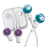 dekaSlides - Earbuds + 2 Pairs Graphics - Donut Bite & Geo Unicorn | MaxStrata