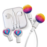 dekaSlides - Earbuds + 2 Pairs Graphics - Basketball & Soccer Ball | MaxStrata