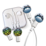 dekaSlides - Earbuds + 2 Pairs Graphics - Basketball & Soccer Ball | MaxStrata