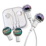 dekaSlides - Earbuds + 2 Pairs Graphics - Donut Bite & Geo Unicorn | MaxStrata