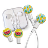 dekaSlides - Earbuds + 2 Pairs Graphics - Palm Paradise & Tubular Wave | MaxStrata