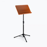 On-Stage Stands Music Stand w/ Wide Rosewood Bookplate (SM7312W) | MaxStrata®
