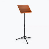 On-Stage Stands Music Stand w/ Wide Rosewood Bookplate (SM7312W) | MaxStrata®