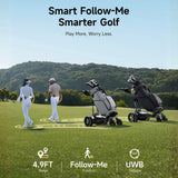 NAVEE Birdie 3X Electric Golf Push Cart | Auto Follow + Remote Control