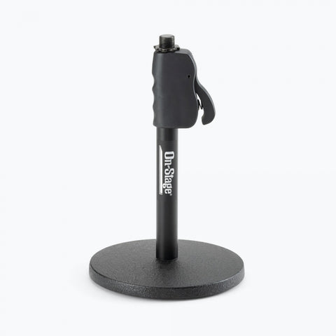 On-Stage Stands Quik-Release Desktop Mic Stand (DS7200QRB) | MaxStrata®