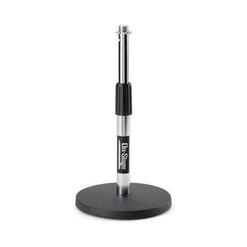 On-Stage Stands Adjustable Desktop Mic Stand (DS7200C) | MaxStrata®