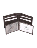 Karla Hanson Men's RFID Leather Bifold Wallet w/ Card Holder Insert | MaxStrata®