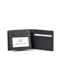 Karla Hanson Men's RFID Leather Bifold Wallet with Coin Pocket | MaxStrata®