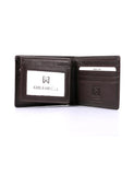 Karla Hanson Men's RFID Leather Bifold Wallet with Coin Pocket | MaxStrata®