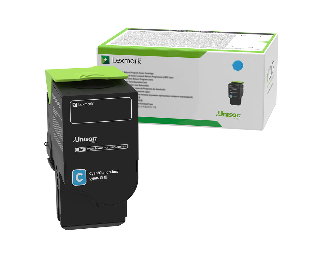 Lexmark 78C1XC0 Cyan Toner (Extra Yield)