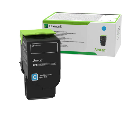 Lexmark 78C1XC0 Cyan Toner (Extra Yield)