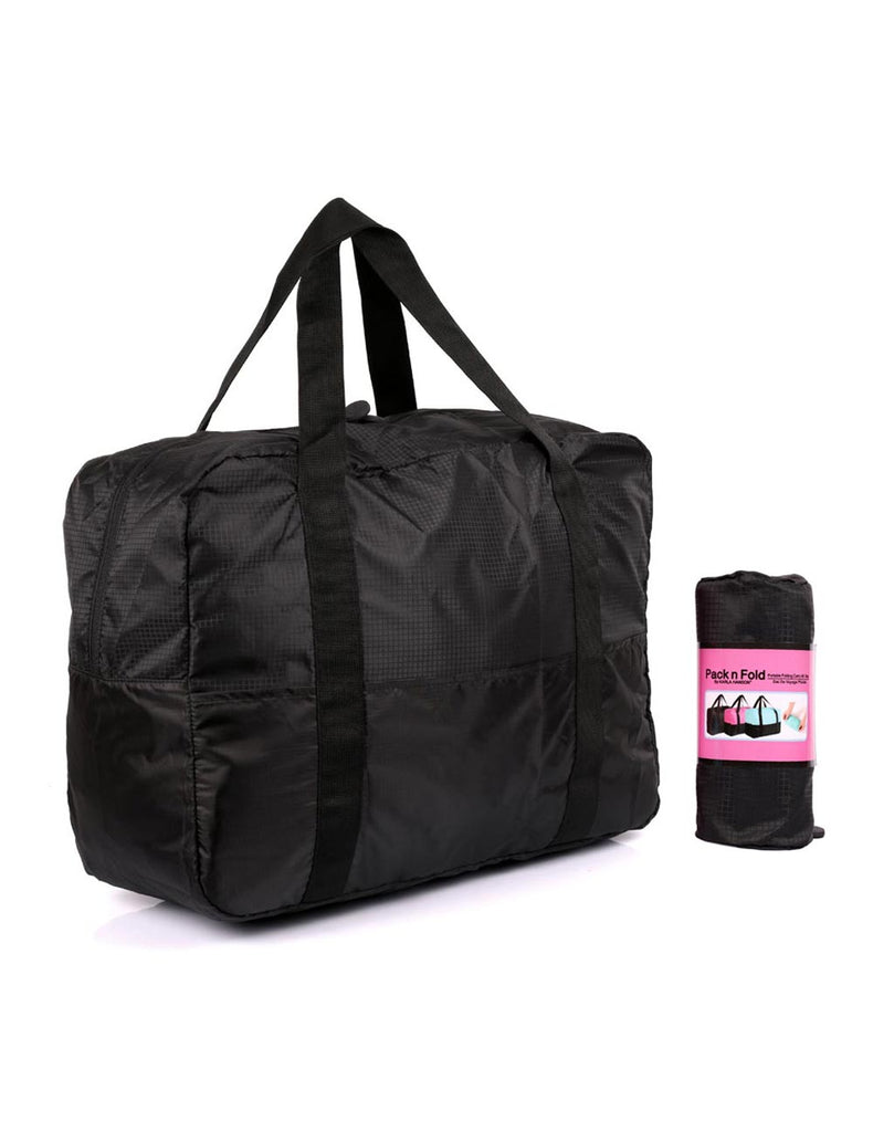 Karla Hanson Pack n Fold Foldable Travel Duffel Bag