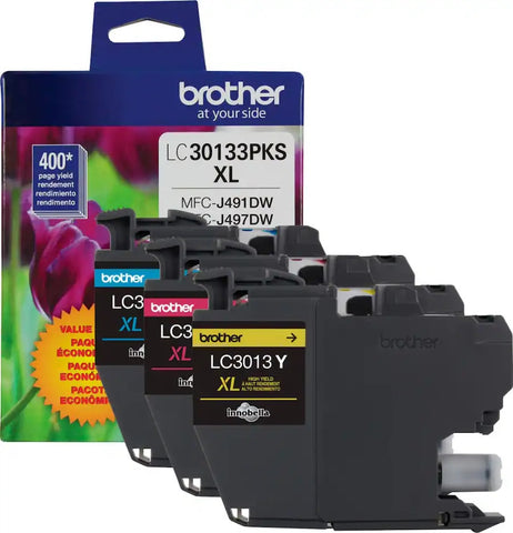 Brother LC30133PKS Color Ink (High Yield)