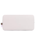 Karla Hanson Dome Shaped Grace Women's Satchel Bag - Ivory Python | MaxStrata®